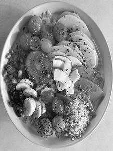 Oats With Fruits, Nuts And Seeds