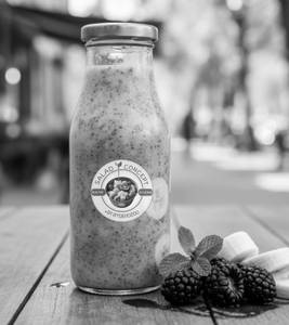 Blueberry Banana Honey Smoothie