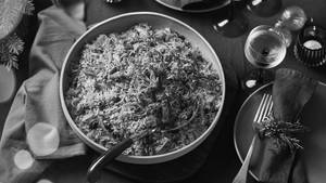 Veg Biryani With Raita