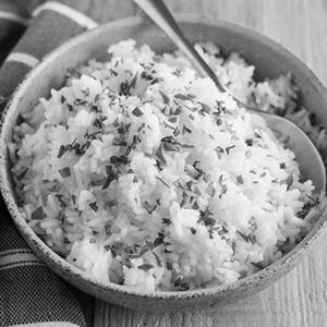 Steamed Rice.