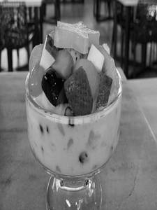 Fruit Custard Bowl