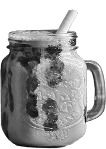 Blue Berry Shake.