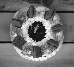 Chocolate truffle cake