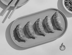 Peri Peri Chicken Steamed Momo
