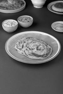 Parotta With Kuruma ( 2 Pcs )