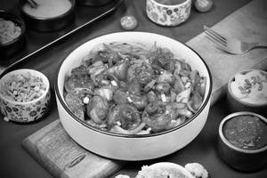 Crispy Mushroom Chilli Dry