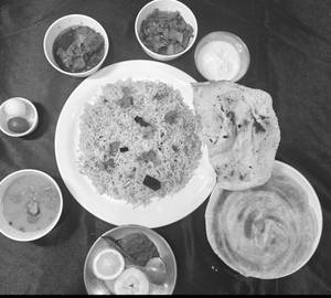 Beef Special Polaw Thali