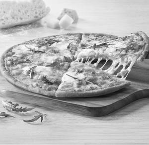 Sourdough Slim Classic Veg Pizza (Med)