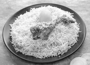 Mini Chicken Dum Biriyani( Kolkata Style) (1PC Chicken+Aloo)