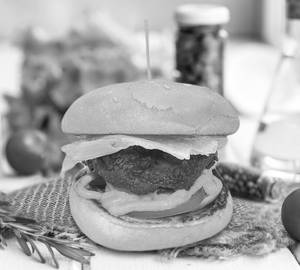 Chicken makhani burger