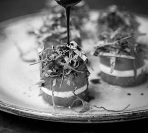 Watermelon & Feta Caprese Salad