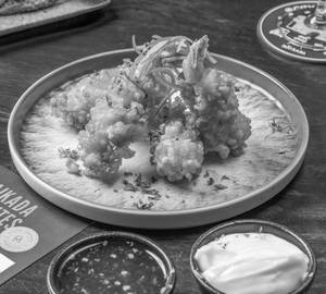 Tempura Prawns & Wasabi Mayo
