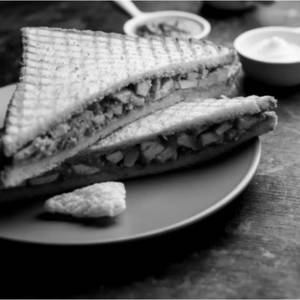 Paneer Tikka Grilled Sandwich