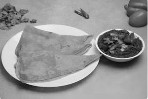 Chapathi (2 Nos) + Egg Curry Combo