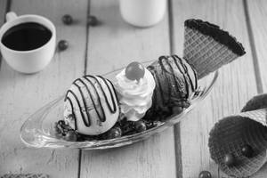 Sea Salt Caramel Chocolate Sundae