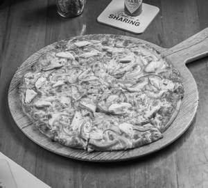 Smoked Chicken Four Seasons Pizza