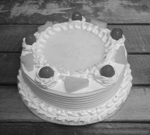 Eggless Pineapple Cake