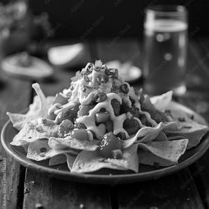 Cheese Coated Nachos