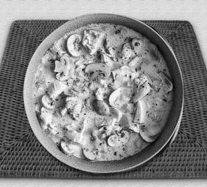 Chicken mushroom soup