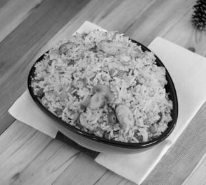 Mushroom biriyani