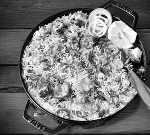 Hydrabadi paneer biryani
