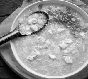 Chicken baby corn soup
