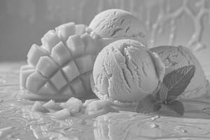 Mango ice cream
