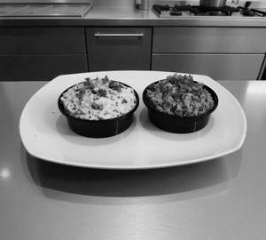 Puliyogare + mini curd rice