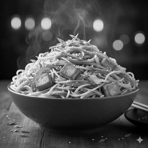 Veg Paneer Hakka Noodles