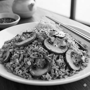 Mushroom Fried Rice