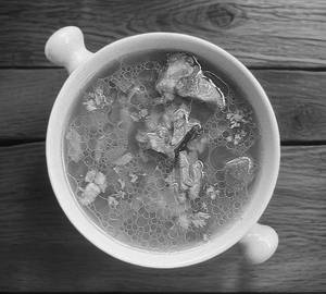 Chicken clear soup