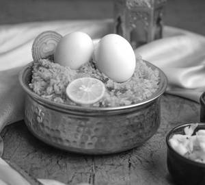 Egg biryani 2 eggs