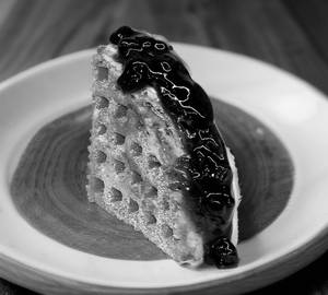 Blueberry waffle