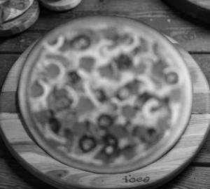 Large Deluxe Veggie Pizza