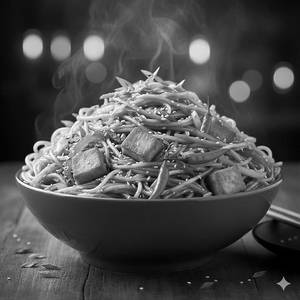 Paneer Chilly Garlic Noodles