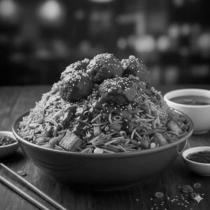 Veg Triple Schezwan Fried Rice