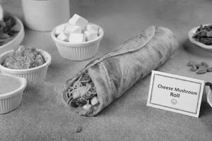 Cheese Mushroom Roll