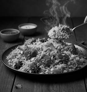Mutton fried rice