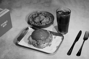 Classic Fried Chicken Burger + 1 Pcs BFC + Coke
