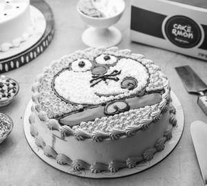 Doraemon Cake 500Gm (Chocolate)