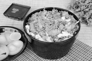 Chicken manchurian noodles
