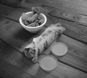 Mutton Seekh Roll Without Egg