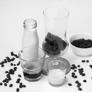 Deconstructed Iced Coffee (sweetened)