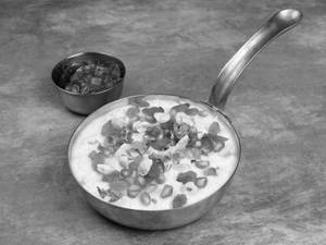 Dry fruit curd rice