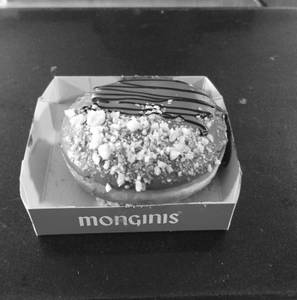 Egless Donut with Hazalnut cream