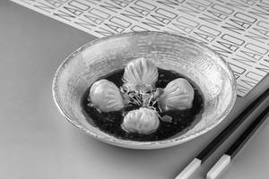 Steamed Chilli Oil Prawn Dumplings