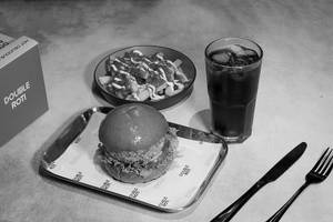 Double Trouble Burger + OG Fries + Coke