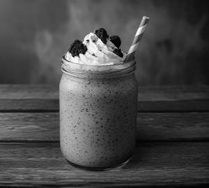Classic Black currant Milkshake
