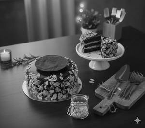 Choco Almond( Buy 1kg, Rs.999 Worth 1/2kg Cake Free)