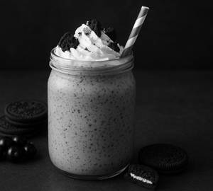 Black Currant Oreo Milkshake
